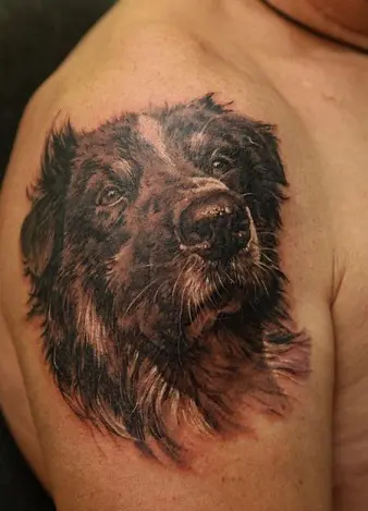Jeff Norton Tattoos  Tattoos  Realistic  Black and Grey Memorial Portrait