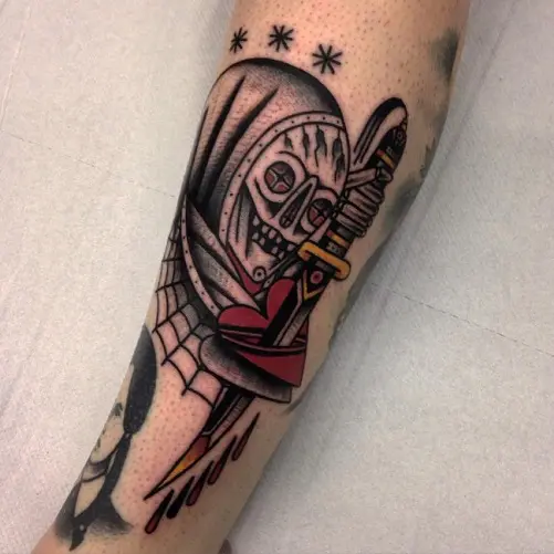 9 Best Scary Grim Reaper Tattoo Designs | Styles At Life