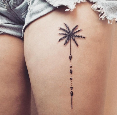 Tattoosday A Tattoo Blog Cristinas Heart of Palm