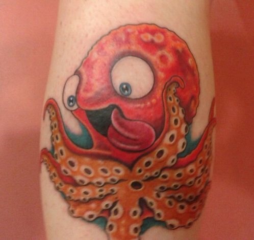 Fascinating Octopus Tattoo Design