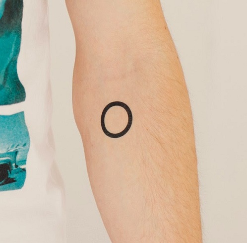 Geometric Circle Tattoo