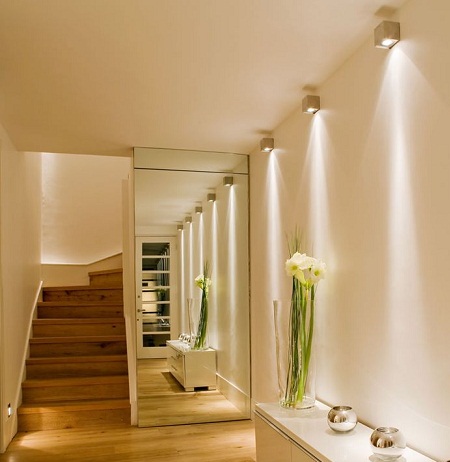 9 Latest Hall Lighting Designs With, Hallway Ceiling Light Ideas