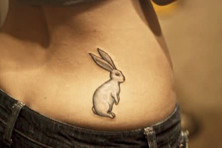 Incredible Rabbit Tattoo Design