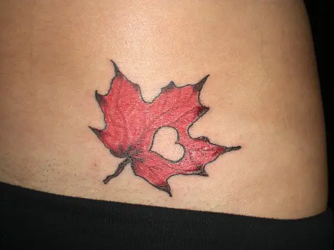 Canada Tattoos In Honour Of Canada Day  Tattoodo