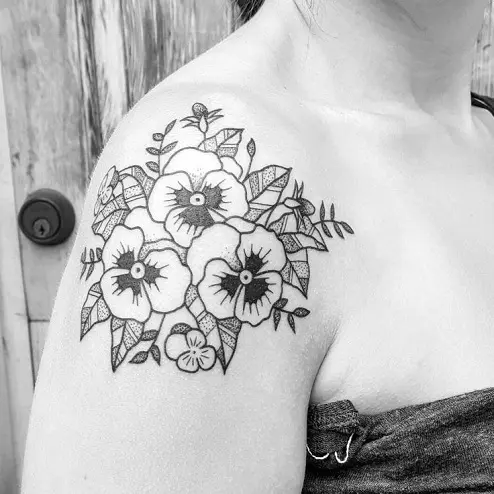 Pin by Olivia Hrubetz on tattoos  Discreet tattoos Pansy tattoo Summer  tattoo