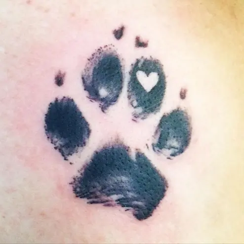 15 Coolest Paw Print Tattoo Designs | Styles At Life