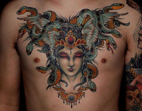 Powerful Medusa Tattoo Designs