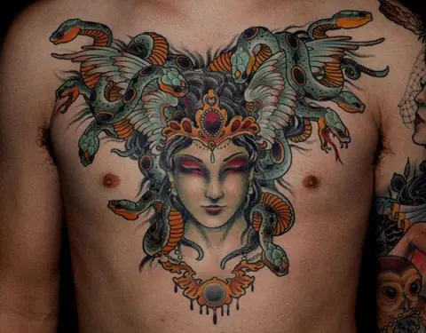 9 Beautiful And Scary Medusa Tattoo Designs | Styles At Life