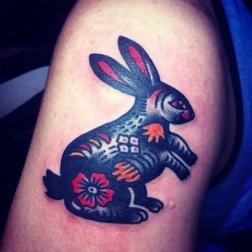 Rabbit Tattoo 50 Best Rabbit Tattoo Designs to Choose From Men And Women   Inked Celeb