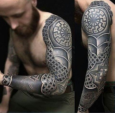9 Beautiful & Inspirational Viking Tattoos | Styles At Life