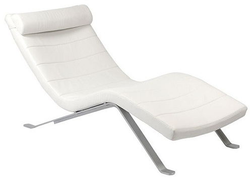 White Lounge Chair
