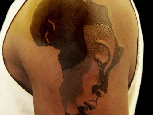 14 Afro Tattoo Ideas That Impress You  Tattoo Twist