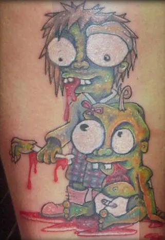 Zombie Tattoos  All Things Tattoo