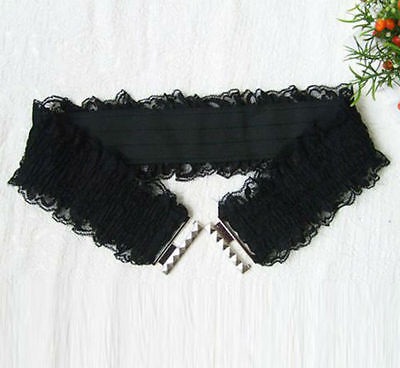 Black Lace Stretch Belt