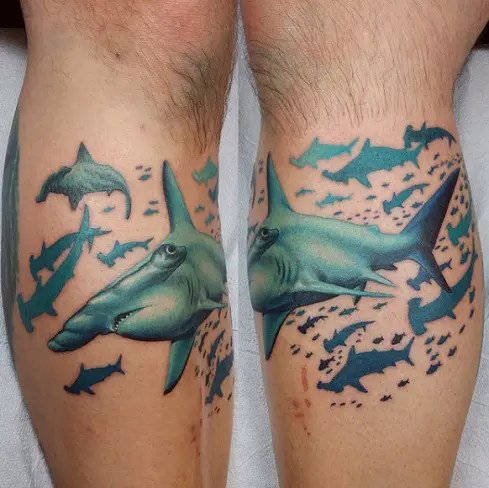 Tattoo of Minimals  Shark Adaptability speed tattoo  custom tattoo  designs on TattooTribescom