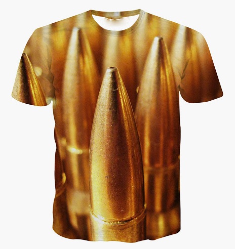 Dazzling Golden T-Shirts for Boys