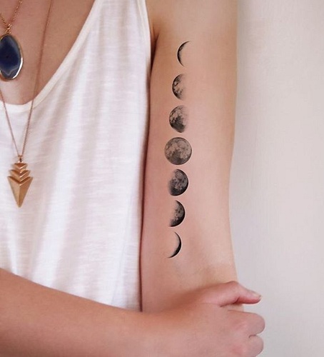 Eclipse Pattern Space Tattoo