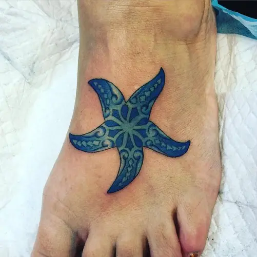 Trendy Simple and Small Starfish Tattoos Youll Love To See  Inku Paw
