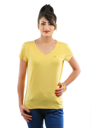 Gracious Yellow T-Shirts for Women