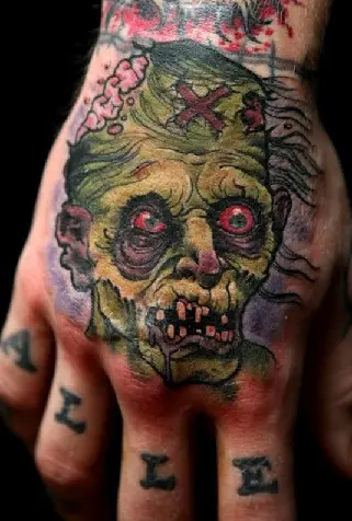 Velvet Tattoo Shop  Zombie hand  Facebook