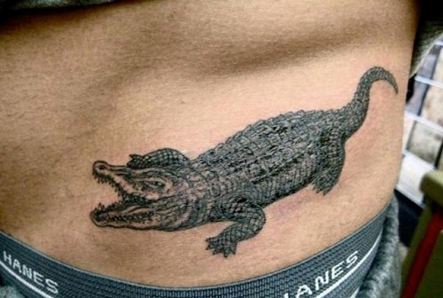 Impressive Reptile Tattoo Design