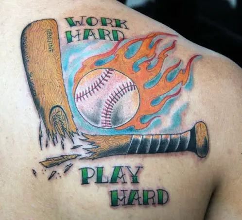 Modern Baseball tattoo  All Things Tattoo