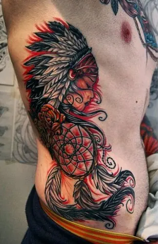 tattoos designs for men on ribs