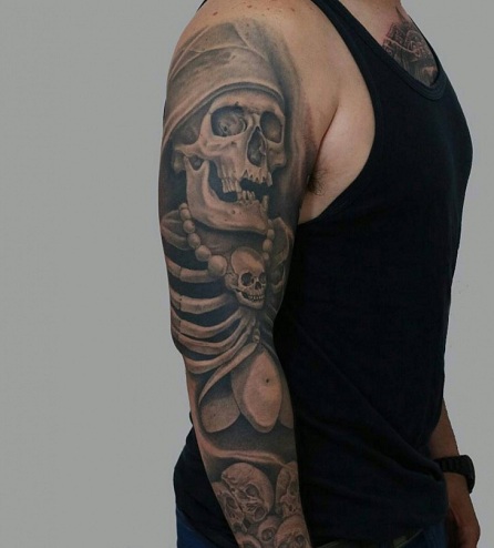Men’s Special Scary Tattoo