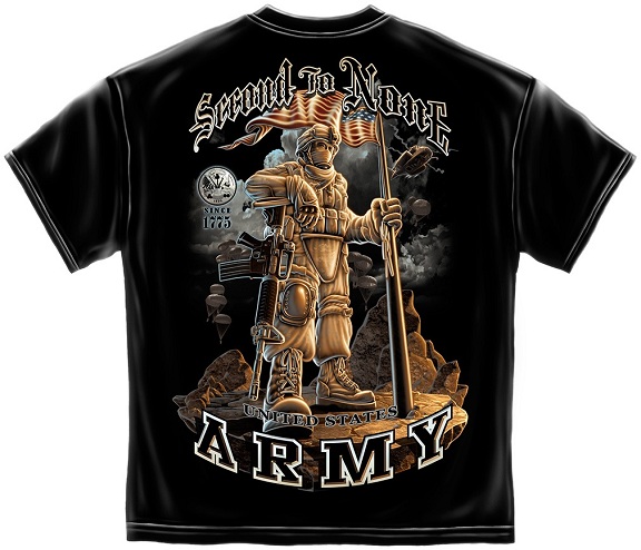 Military Print T-Shirts