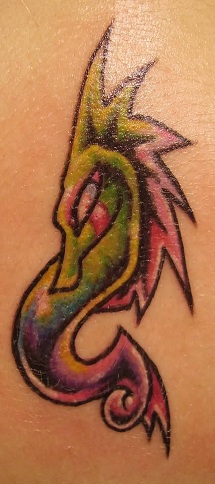 Mystical Seahorse Tattoo