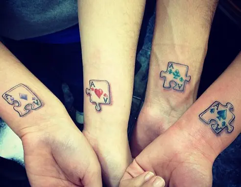 Four brothers tattoos