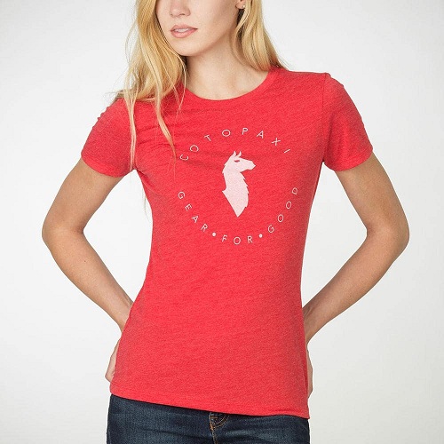 Red Beauteous T-Shirt for Girls