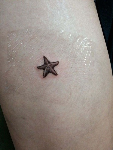 Small Starfish Tattoo