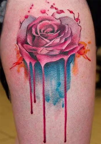 11 Watercolor Tattoo Rose Ideas That Will Blow Your Mind  alexie
