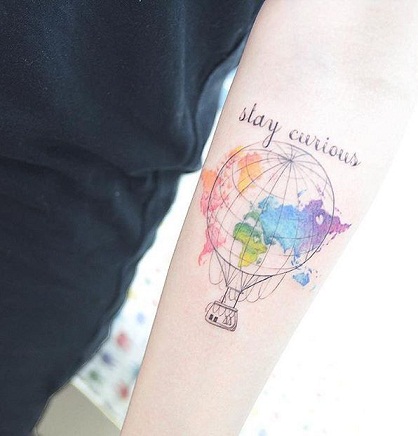 9 Best World Map Tattoo Designs And Meaning For Adventurers