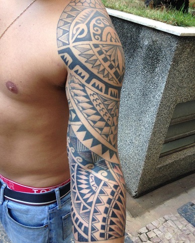 Spiritual Tribal Tattoo