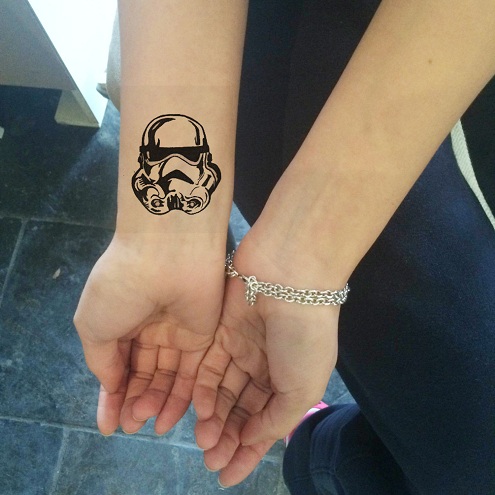 Temporary Star Wars Tattoo