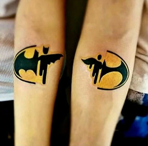 Temporary Superhero Tattoos