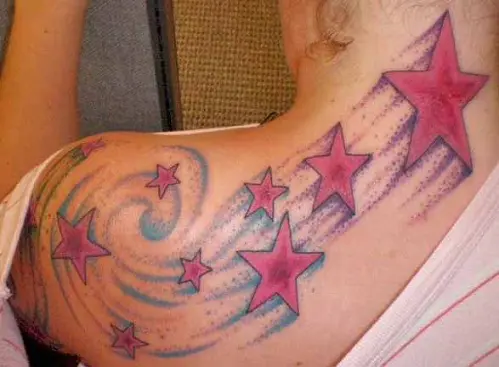 Luck Filled Shooting Star Tattoo Designs  Ideas  Tattoo Glee