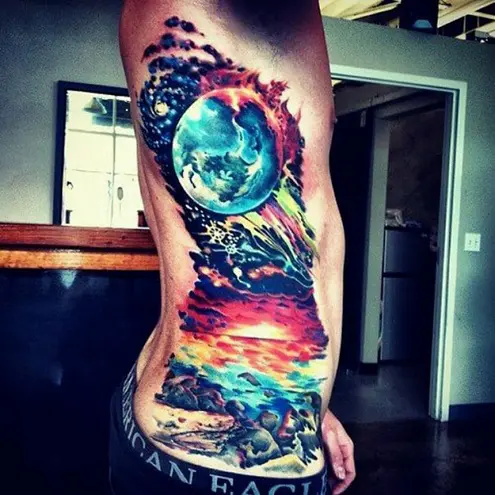 Best Galaxy Tattoos  Trend Fashion  Wear the Universe On Your Body