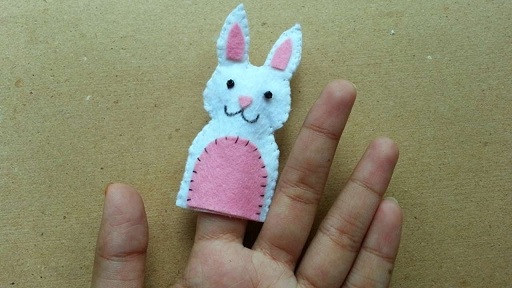 Finger Bunny Puppet