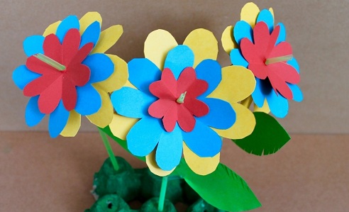 Handcrafted Paper Flower Crafts