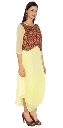 Contrast colour dupatta with yellow kurti ideasdifferent types of yellow  kurti designs for parties  YouTube