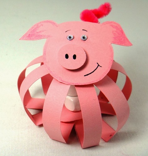 Paper Chart Pig Crafts