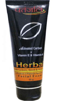 Patanjali Activated Carbon Herbal Facial Foam