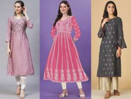 10 Latest Collection of Embroidered Kurtis for Beautiful Look