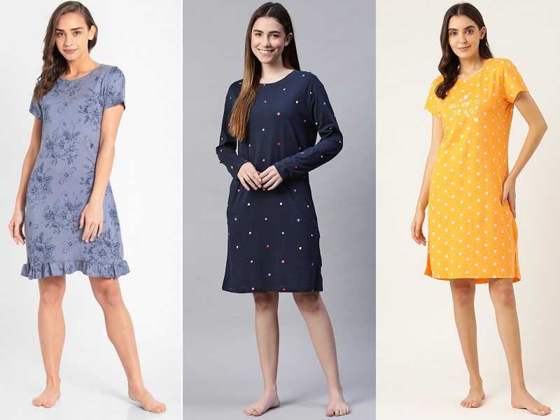 15 Latest Collection Of Women's Short Nighties For Relaxing