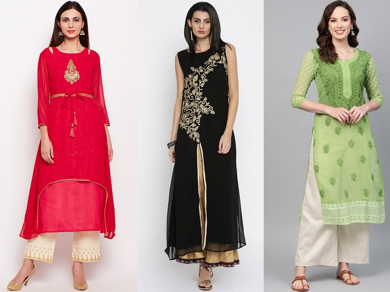 Rangjyot Mihira Rayon Designer Kurti Catalog 2023 - Geetanjali Fashions