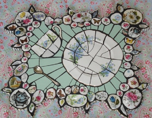 Mosaic Plate Crafts