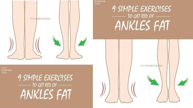 Exercises to Get Rid of Ankles Fat